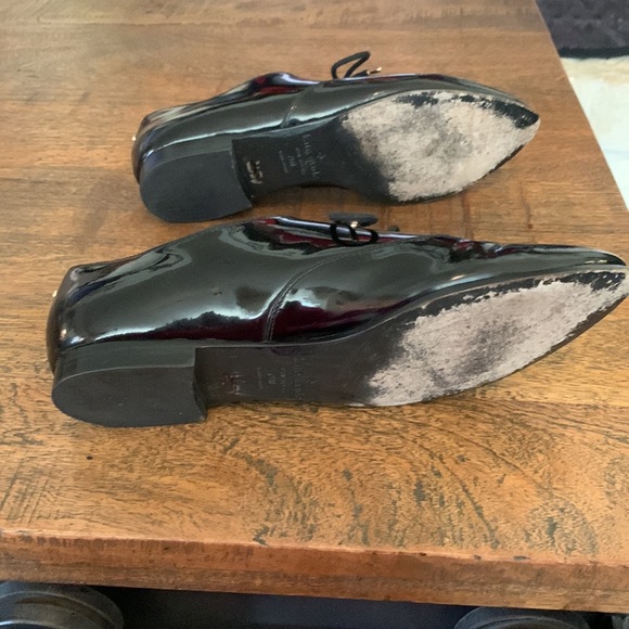 ♠️ Kate Spade Black Patent Leather Flats  ♠️ - Picture 7 of 9